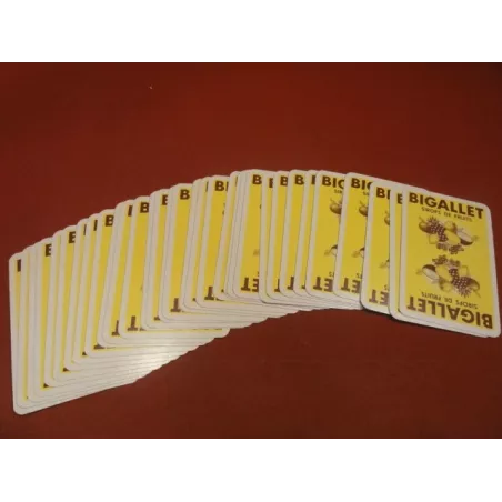 1 JEU DE 32 CARTES BIGALLET