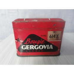 1 BOITE BOUGIE GERGOVIA 19X8.50X6.50