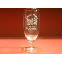 1 VERRE  BIERE DE LA DUCASSE 25CL HT.16.60CM