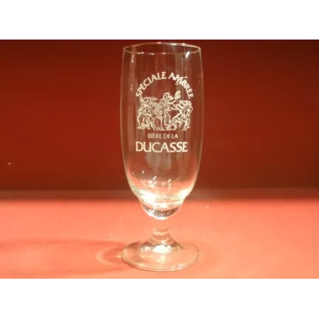 1 VERRE  BIERE DE LA DUCASSE 25CL HT.16.60CM