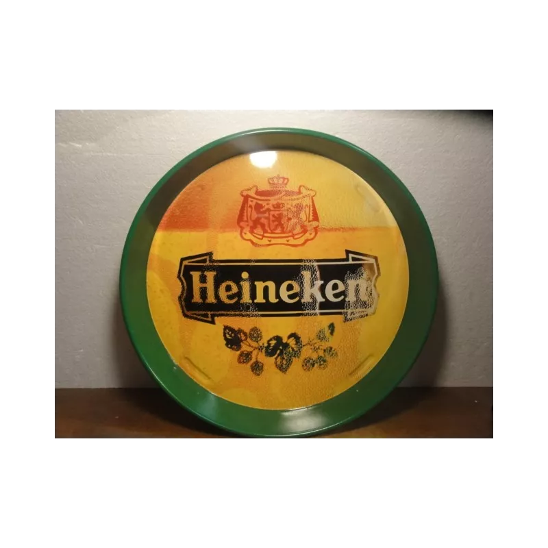 1 PLATEAU HEINEKEN DIAMETRE 32CM HT.4CM