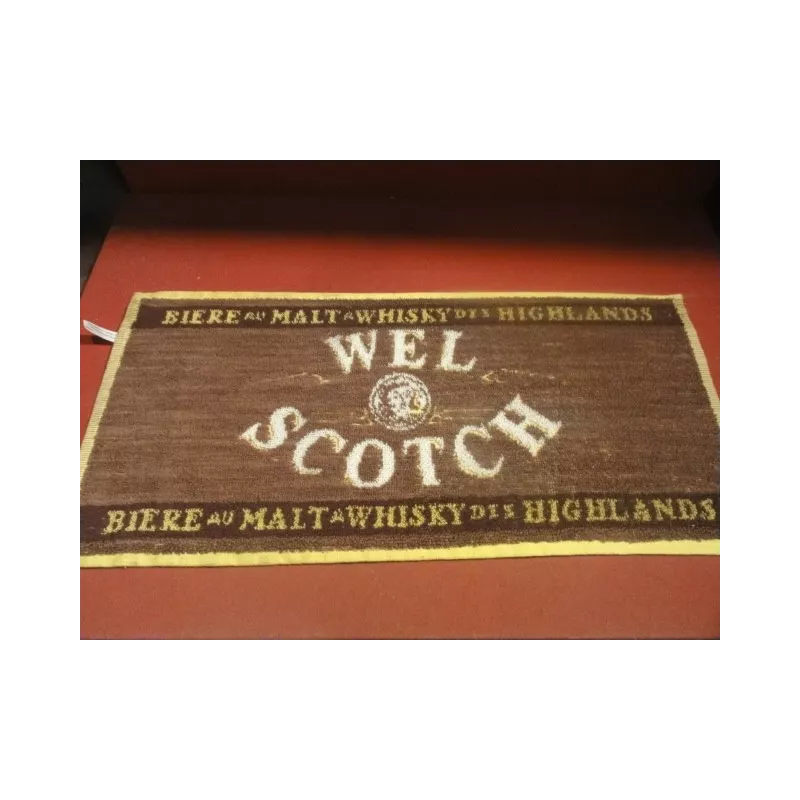 1 TAPIS DE BAR WEL SCOTCH 50X23