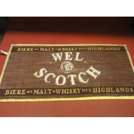 1 TAPIS DE BAR WEL SCOTCH 50X23