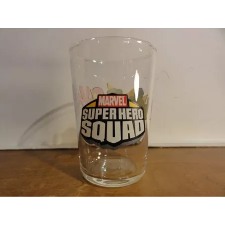 1 VERRE A MOUTARDE MARVEL 