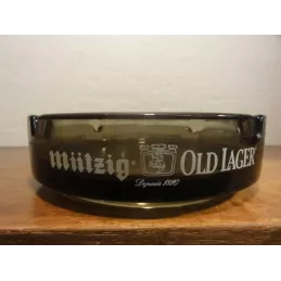 1 CENDRIER MUTZIG OLD LAGER  EN OPALINE 