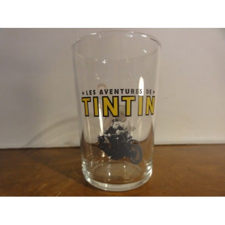 1 VERRE A MOUTARDE TINTIN 