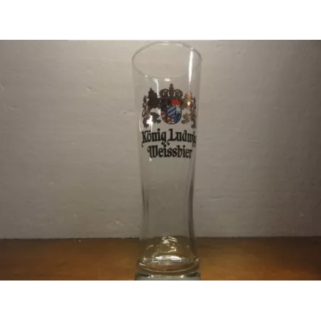 6 VERRES KONIG LUDWIG 30CL ECRITURE NOIRE