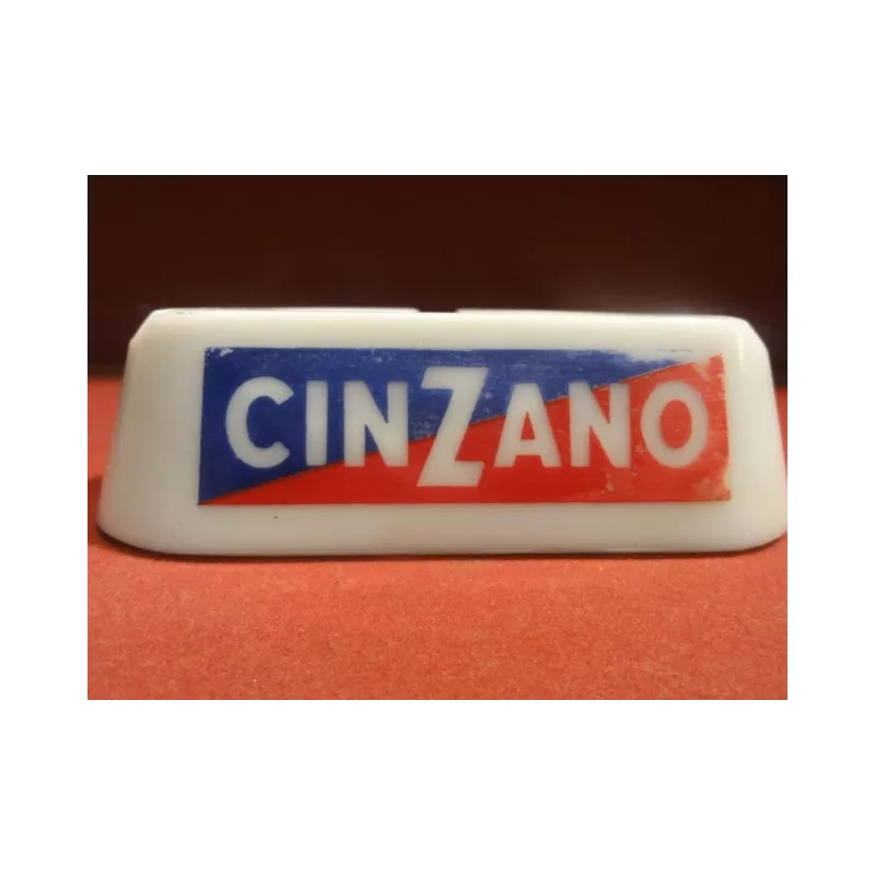 1 CENDRIER CINZANO 14X14X14