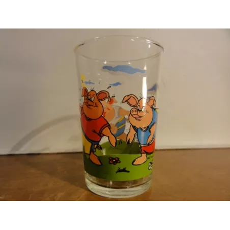 1 VERRE A MOUTARDE LES 3 COCHONS