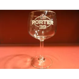 6 VERRES PORTER39 25CL HT. 16.40CM