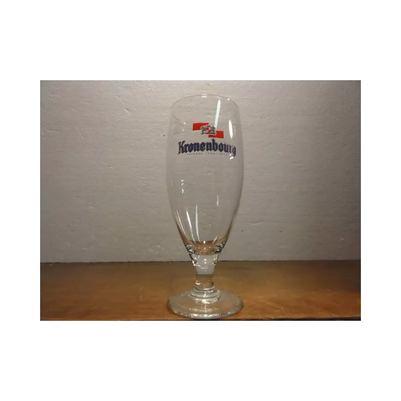 5 VERRES KRONENBOURG 25CL  HT. 17CM