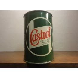 BIDON HUILE CASTROL CYLINDRIQUE  HT. 14.50CM