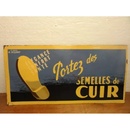 TOLE SEMELLES DE CUIR 32.50CM X16CM