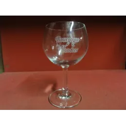 6 VERRES BOURGOGNE DES FLANDRES  25CL HT. 16CM