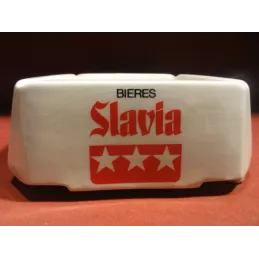 CENDRIER BIERES SLAVIA  16CM X16CM