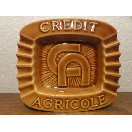 CENDRIER CREDIT AGRICOLE 15CM X13CM