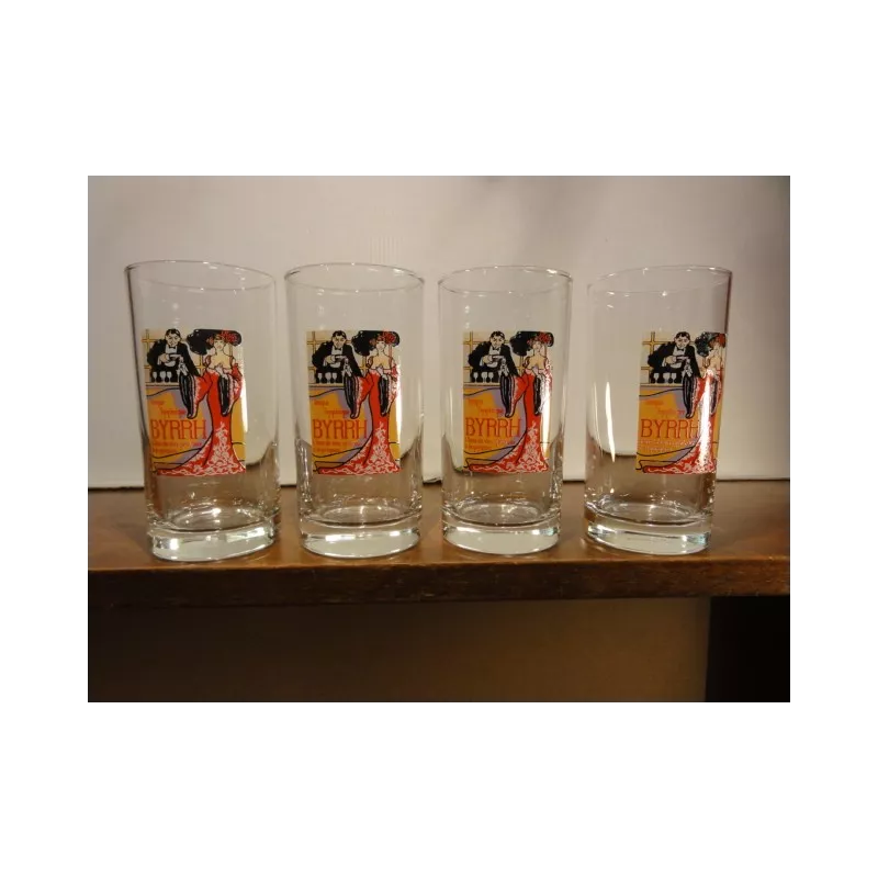 4 VERRES BYRRH 