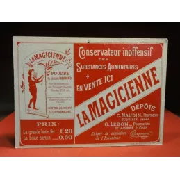 CARTON LA MAGICIENNE  36CM X26CM