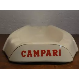 CENDRIER CAMPARI 19X19X19