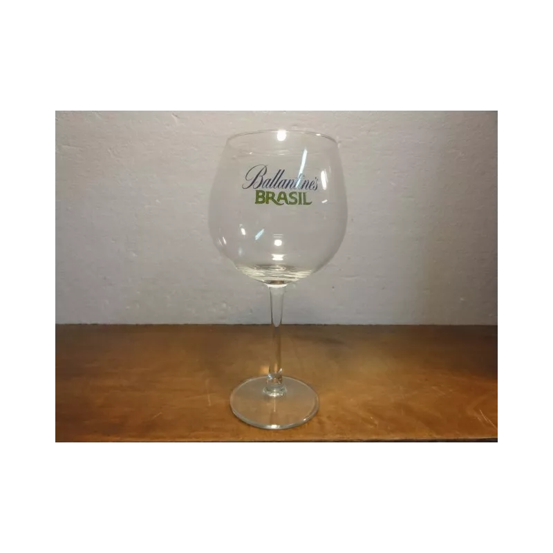 6 VERRES BALLANTINES BRASIL 44CL HT. 18.70CM