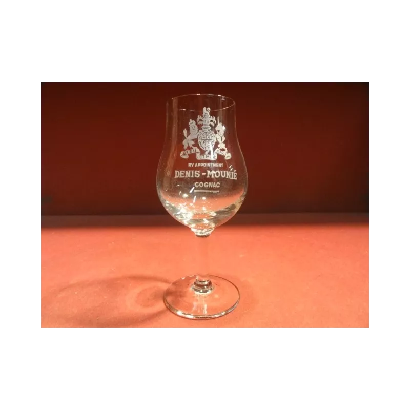 6 VERRES COGNAC DENIS-MOUNIE  10CL HT. 13CM