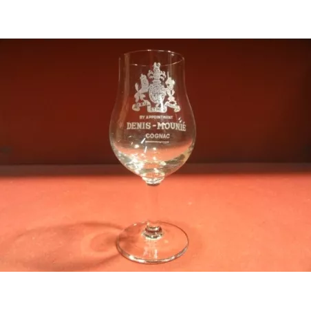 6 VERRES COGNAC DENIS-MOUNIE  10CL HT. 13CM