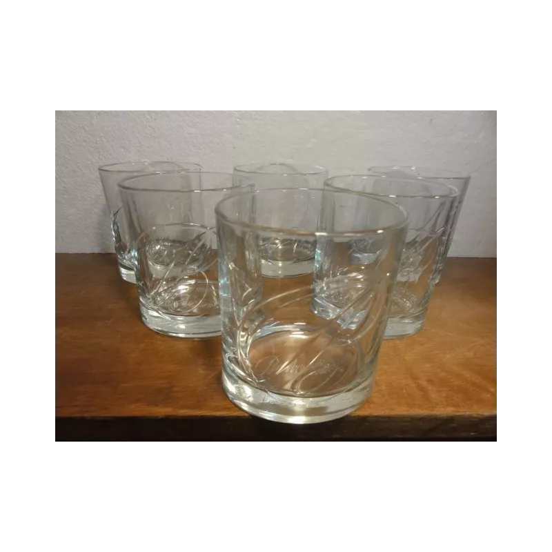 6 VERRES BALLANTINES 25CL HT. 9.50CM