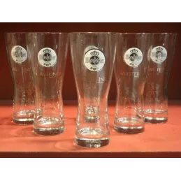 6 VERRES WARSTEINER 50CL HT. 20.30CM