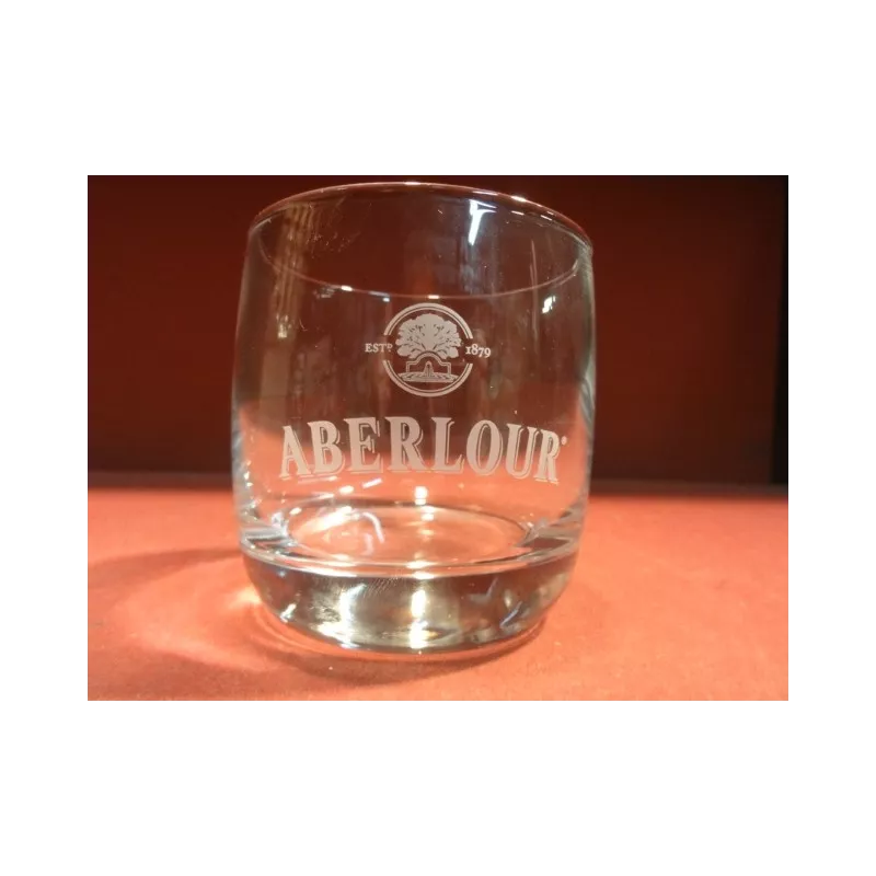 6 VERRES ABERLOUR 25CL  HT. 8.40CM