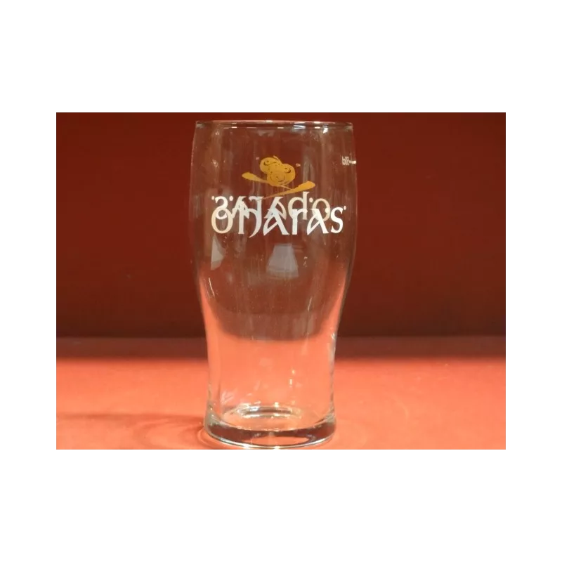 6 VERRES O'HARAS 50CL HT. 16CM