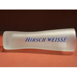 1 VERRE  HIRSCH WEISSE 50CL HT. 24CM