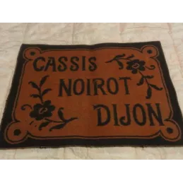 TAPIS DE CARTES CASSIS  NIORT DIJON 