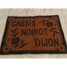 TAPIS DE CARTES CASSIS  NOIROT DIJON 