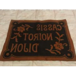 TAPIS DE CARTES CASSIS  NOIROT DIJON 