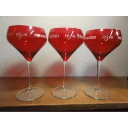 3 VERRES PISCINE PIPER-HEIDSIECK HT 18CM