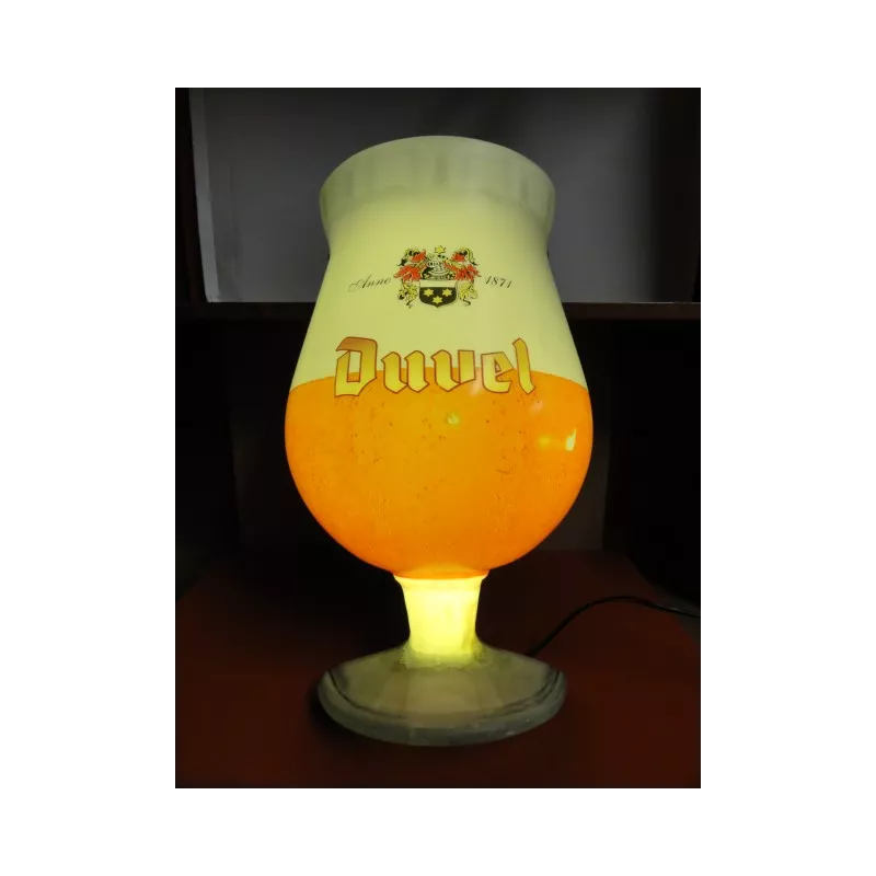 ENSEIGNE VERRE DUVEL