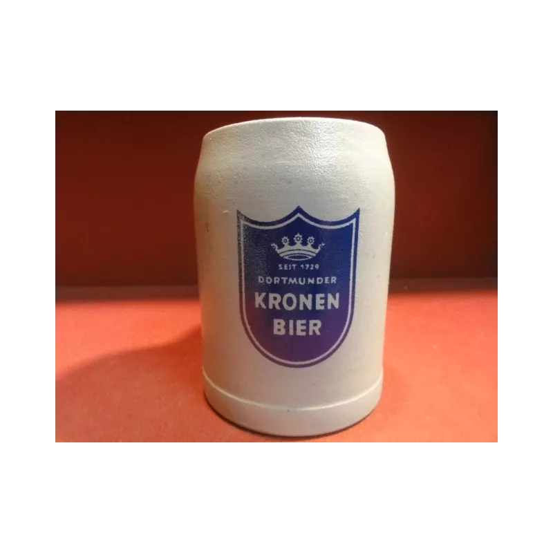 1 CHOPE DORTMUNDER KRONEN-BIER 50CL HT. 12.30CM