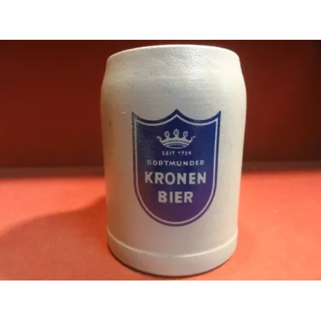 1 CHOPE DORTMUNDER KRONEN-BIER 50CL HT. 12.30CM