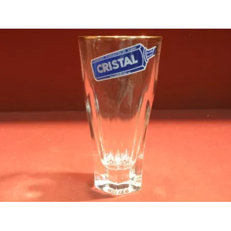 6 VERRES CRISTAL ANIS  17CL HT. 12.50CM