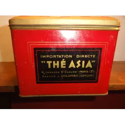 BOITE DE THE  ASIA  24CM X18CM X14CM