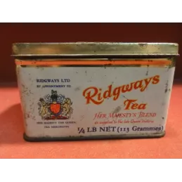 1 BOITE TEA RIDGWAYS 10.50CMX7.50CMX6.20CM