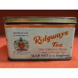 1 BOITE TEA RIDGWAYS 10.50CMX7.50CMX6.20CM