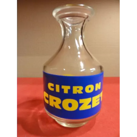 1 CARAFE  CITRON CROZET 1/2 LITRE