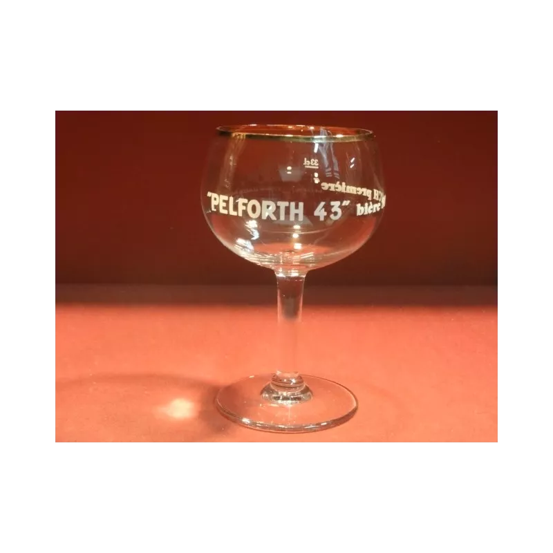 1 VERRE PELFORTH 43 25/33CL HT.15.70CM