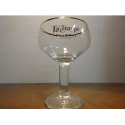 6 VERRES LA TRAPPE 25CL HT.15.80CM