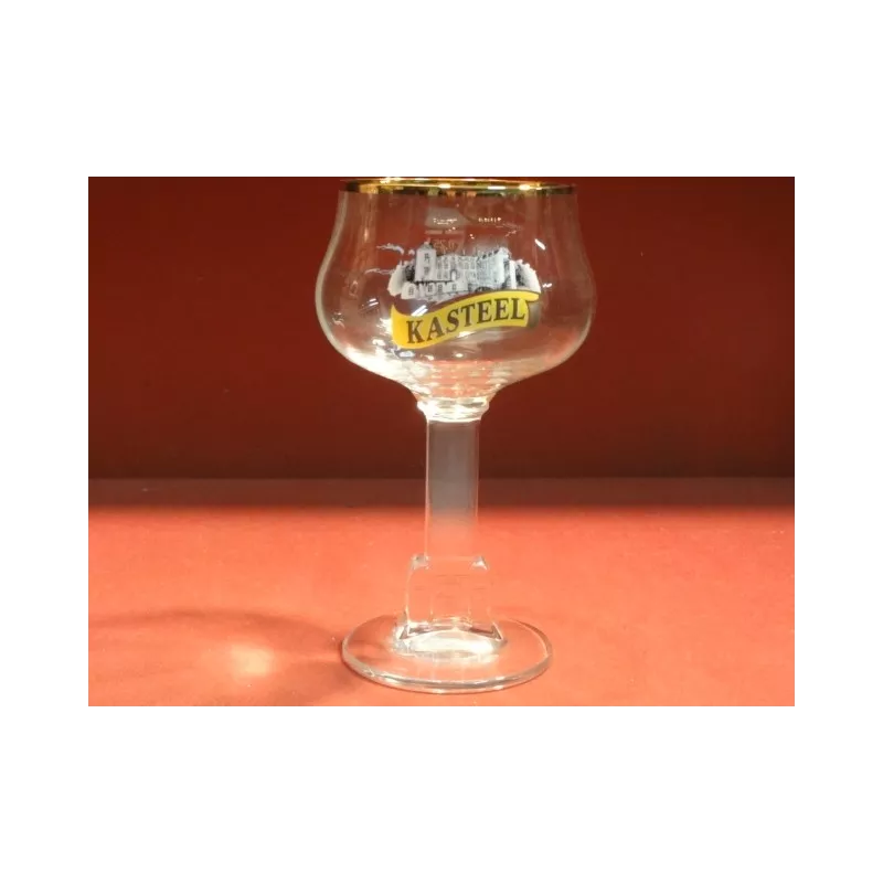 6 VERRES KASTEEL 25CL PIED CHATEAU HT. 17CM