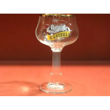 6 VERRES KASTEEL 25CL PIED CHATEAU HT. 17CM