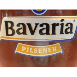 6 VERRES BAVARIA PILSENER 25CL HT.17.20CM