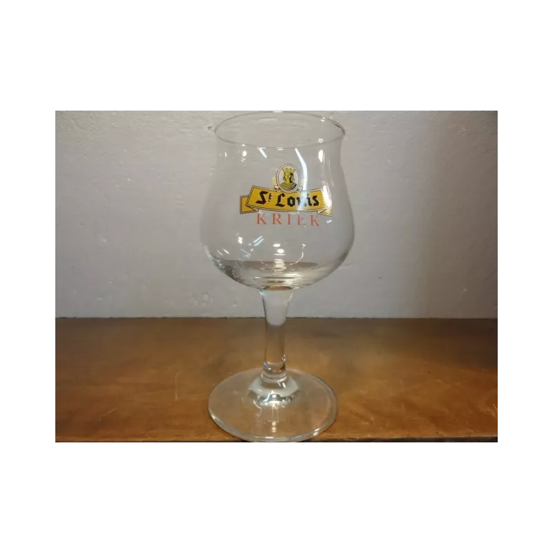 6 VERRES SAINT LOUIS  KRIEK 25CL HT. 16CM