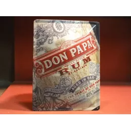 TOLE RHUM  DON PAPA  30CM X22CM